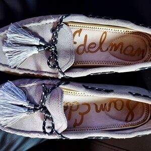 Sam Edelman Women's Tan Tassel Loafers EUC